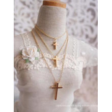 BJD Gold/Silver Cross Necklace For SD/MSD/YSD Jointed Doll